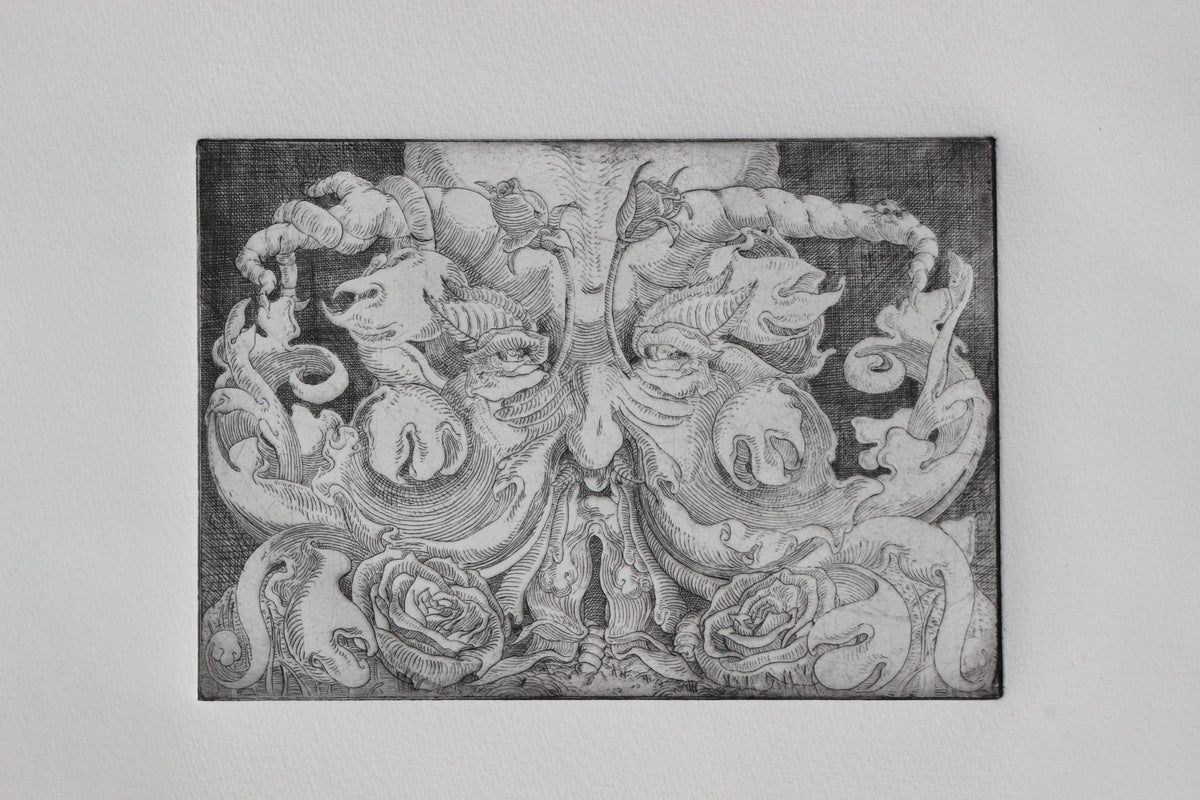 Satyr of the Roots Limited Edition Copperplate Etching by Dylan Pym